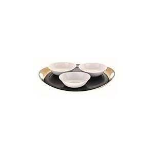 Mepra SPA 250113 Plat H D'Oeuvre Porc Due Ice Oro