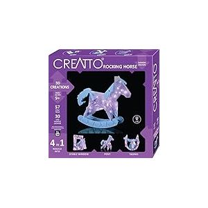 Kosmos 03669 Cheval &agrave; Bascule 3D DIY Silver