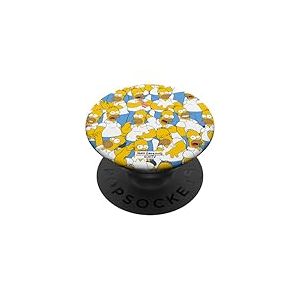 The Simpsons Homer Simpson Print PopSockets PopGrip Interchangeable