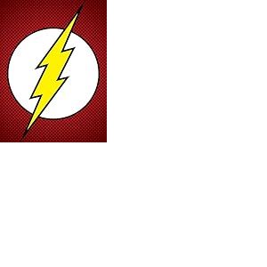 DC Comics WDC90601 Toile Imprimée, Multicolore, 60 x 80 cm