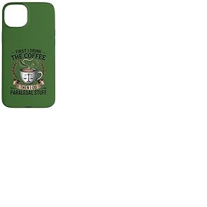 Juridique Professionnel Parajuriste Amoureux Du Café Bureau Humour Coque pour iPhone 15 Plus