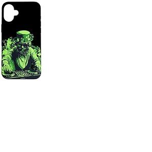 Déguisement de Lucky Beats avec Leprechaun DJ Vibes Coque pour iPhone 16 Plus
