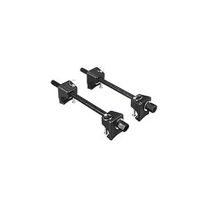 SIXTOL Mechanic Spring Set 4 | Compresseur de Ressorts avec goupille de sécurité | 380 mm | Outil Professionnel 2 pièces avec Coffret