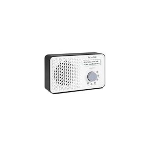 TechniSat Viola 200 - Radio Dab+/FM Portable (&eacute;cran LCD, antenne t&eacute;lescopique, m&eacute;moire pour Les Stations Favorites, Prise Casque, Alimentation Secteur et Piles, Haut-Parleur Mono, RDS, PLL) Blanc