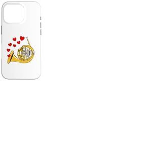 Cor français Saint Valentin Musicien de cuivres Mariage Coque pour iPhone 16 Pro