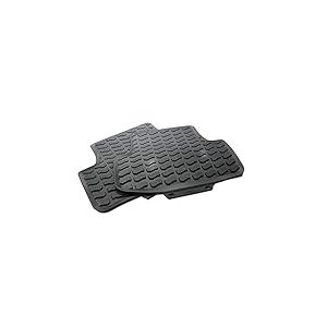 Audi Original Q2 Tapis de Sol Tapis Tapis en Caoutchouc 2 pièces Toutes Saisons arrière en Caoutchouc Noir 81 a061511 041