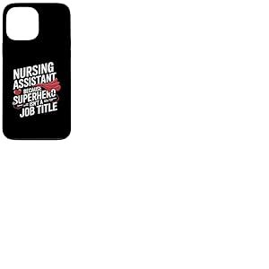 Hôpital médical d'assistante infirmière certifiée par l'AIIC Coque pour iPhone 13 Pro Max