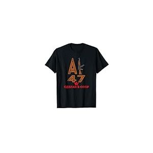 AK-47 Kalashnikov Gift For Gun Lovers Russie Texte T-Shirt