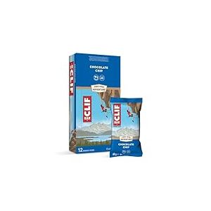 CLIF BAR | Barre &Eacute;nerg&eacute;tique - Barre de Prot&eacute;ine | Chocolate Chip | Prot&eacute;ines V&eacute;g&eacute;tales | 12 x 68 g