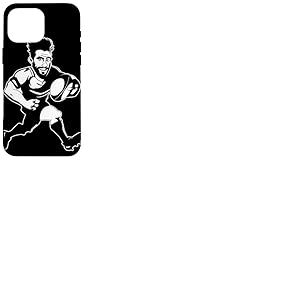 Rugby Cartoon Look Team Sports for Boys Coque pour iPhone 16 Pro Max