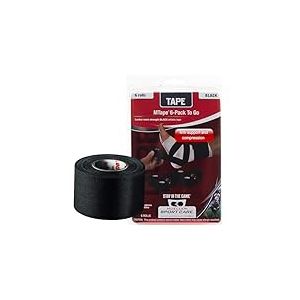 MUELLER MTape Bande athl&eacute;tique Unisexe Adulte Unisexe Enfant Homme Femme, Noir, 6 Count