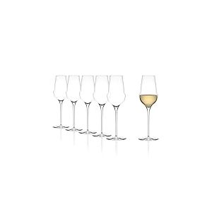 St&ouml;lzle Lausitz Cocoon Verres &agrave; Champagne Lot de 6, 340 ml &ndash; Verres &agrave; Cocktail de Champagne Extravagants pour Vins Mousseux &ndash; Fl&ucirc;tes en Cristal Origine Allemagne &ndash; Compatible Lave‑Vaisselle