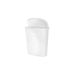 BRUNNER 7427021N Pilier à déchets, blanc
