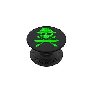 Kayak, Kayak, cano&euml;, Rafting, Kayak, Eau vive PopSockets PopGrip Adh&eacute;sif