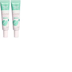 PULPE DE VIE "Perfect Selfie" - Cr&egrave;me Visage Certifi&eacute;e Bio Anti-imperfections 40 ml, 100% recyclable, &agrave; base de fruits, cosm&eacute;tique antigaspi bio, Upcycling (Lot de 2)