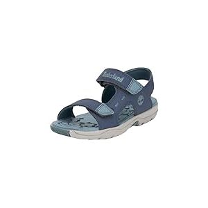 Timberland Unisex Kid's Moss Jump 2 Strap Sandals (Youth), noir foncé, 31 EU