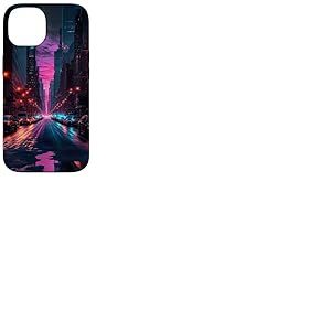 New York Vaporwave Esth&eacute;tique Style R&eacute;tro New York Coque pour iPhone 14