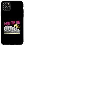 Design de montagnes russes Wait For The Drop pour femmes et filles Coque pour iPhone 11 Pro Max