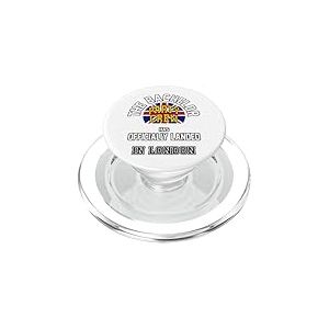 L'équipe de l'enterrement de vie de jeune fille a officiellement débarqué le drapeau de Londres PopSockets PopGrip pour MagSafe
