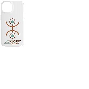Amazigh Berbère Tifinagh Symboles Art Kabyle Amazigh Motifs Coque pour iPhone 14