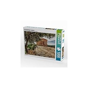 CALVENDO Puzzle Temple de la Concorde à Agrigente 1000 Pieces 64 x 48 cm from Gunter Kirsch