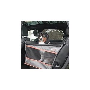 K&H PET PRODUCTS Buckle N' Go Si&egrave;ge d'auto pour Chiens de Grande Taille, Tissu imperm&eacute;able avec Maille Respirante et Ceinture de s&eacute;curit&eacute; r&eacute;glable pour Voiture, hamac pour Chien, Housse de si&egrave;ge de