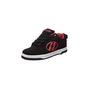 Heelys Mixte Voyager Chaussure de Piste d'athl&eacute;tisme, Black/Red, 42 EU