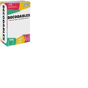 Spin Master Games Decodables – Un Jeu de fête hystérique pour Adulte, Jeu de Cartes à Phrase cachée pour Enterrement de Vie de Jeune Fille, université, Anniversaires, et Plus Encore, pour Les Enfants