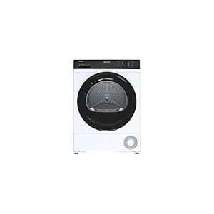 HAIER - S&egrave;che-Linge Pompe &agrave; chaleur I-Pro Serie 3 HD80-A2939E-FR - Capacit&eacute; de 8kg, 15 Programmes, Classe &eacute;nerg&eacute;tique E, D&eacute;part diff&eacute;r&eacute; 1-24h, Niveau sonore 66 dB(A), Connectivit&eacute; App hOn