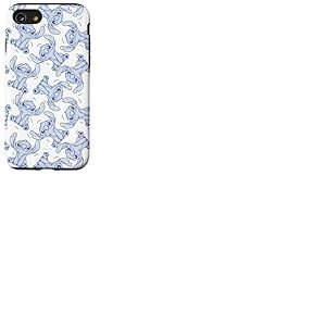 Disney Stitch Fluffy Summer Vibes Pattern Coque pour iPhone SE (2020) / 7 / 8
