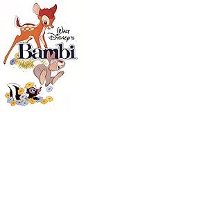 Disney Bambi (White) 60 x 80 cm Toile Imprimée