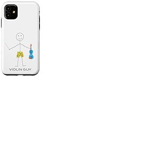Violon pour Homme drôle, Cadeaux de Musicien Coque pour iPhone 11