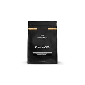 Protein Works - Creatine 360, Complexe Clart&eacute; Cognitive &agrave; base de CoQ10, Aquamin&trade; et Cr&eacute;atine Monohydrate, Am&eacute;liore ta concentration, Soutien Cellulaire, Berry Burst, 60 portions, 300g