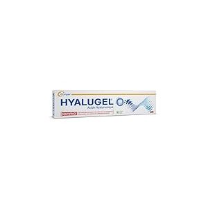 HYALUGEL - Dentifrice à l'acide hyaluronique - Inflammation des gencives, aphtes, irritations buccales, maladies parodontales - Goût menthe-citron - Tube 75 mL