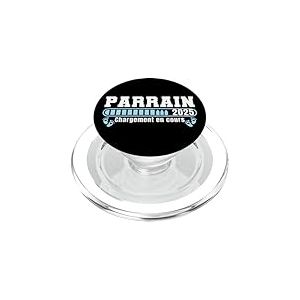 Parrain 2025 Cadeau Annonce Naissance Futur Parrain 2025 PopSockets PopGrip pour MagSafe