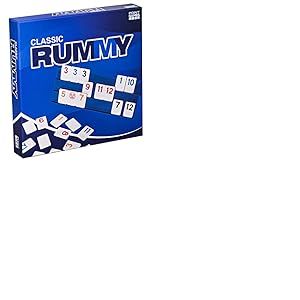 Point Games Coffret De Jeu De Mini-Rami Classique pour Les Joueurs Adultes Et Enfants (Rami Classique)