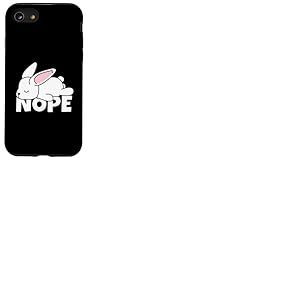 Lièvre Lapin Lapin De Pâques Not Today Nope Coque pour iPhone SE (2020) / 7/8