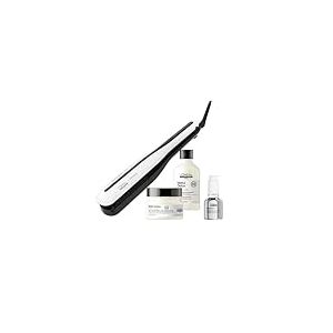 SteamPod 3 - Lisseur Vapeur Professionnel 2-en-1 : Lissage & Wavy, Outil + Soin Lissant Concentré + Routine Metal Detox, L'Oréal Professionnel
