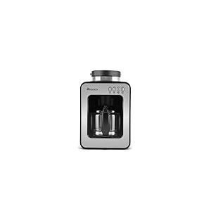 Karaca GRINDMAESTRO &ndash; Cafeti&egrave;re filtre avec moulin int&eacute;gr&eacute;, 0,5L, 600W, Inox