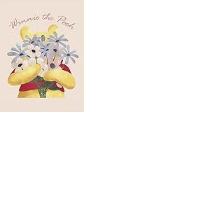 Komar Disney Winnie l'ourson Into The Blooms Tableau mural pour chambre d'enfant 30 x 40 cm