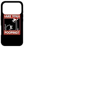 are You Pooping Chat Dr&ocirc;le No&euml;l Cadeau Coque pour iPhone 17 Pro