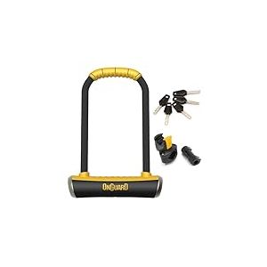 ONGUARD Brute LS 8000 Mixte Adulte, Noir, Jaune, 4.4" x 10.2"