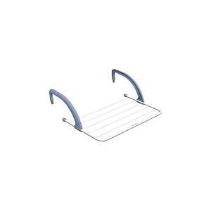 GIMI Radio &Eacute;tendoir pour radiateur en Acier et r&eacute;sine, 3 m d'&eacute;tendage