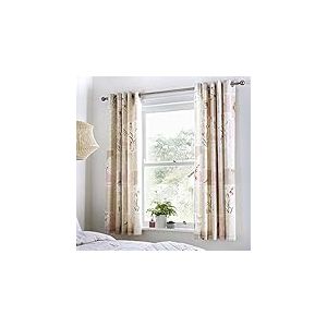 Dreams & Drapes Dionne Rideaux, 52% Polyester, 48% Coton, Naturel, Curtains