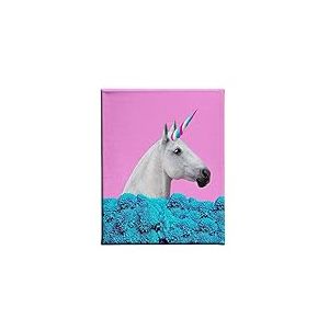 Homemania Tableau Chevaux - Animaux - pour Salon, Chambre - Multicouleur en Polyester, Bois, 45 X 3 X 70cm - HM20KNV45x70-119