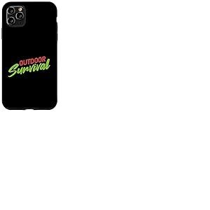 Survie en plein air Bushcraft Nature Wildnis Survival Training Coque pour iPhone 11 Pro Max