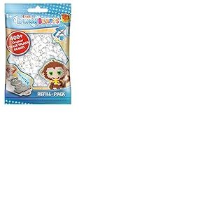 CRAZE SPLASH BEADYS Recharge de perles &agrave; coller Perle enfant BLANC Perles &agrave; repasser sans repassage 11423