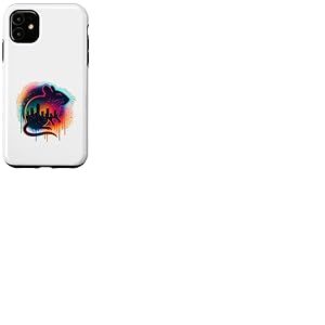 Art de rue Graffiti Degu Skyline Coque pour iPhone 11