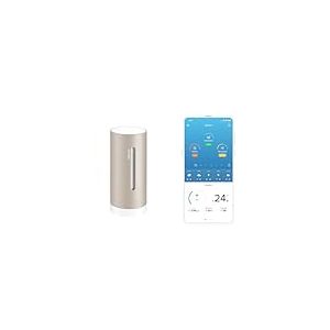 Netatmo Module Additionnel Intérieur pour Netatmo Station Météo, Surveillance de la température, de l’humidité et de la qualité de l’air (CO2), NIM-S-WW, Accéssoire, Sable