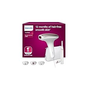 Philips Lumea Advanced IPL BRI923/00 Appareil d'épilation avec stylo tondeuse de finition Satin Compact (blanc)